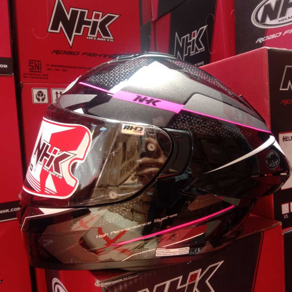 Helm NHK MARK 1 Elite Anomalistic Black Pink