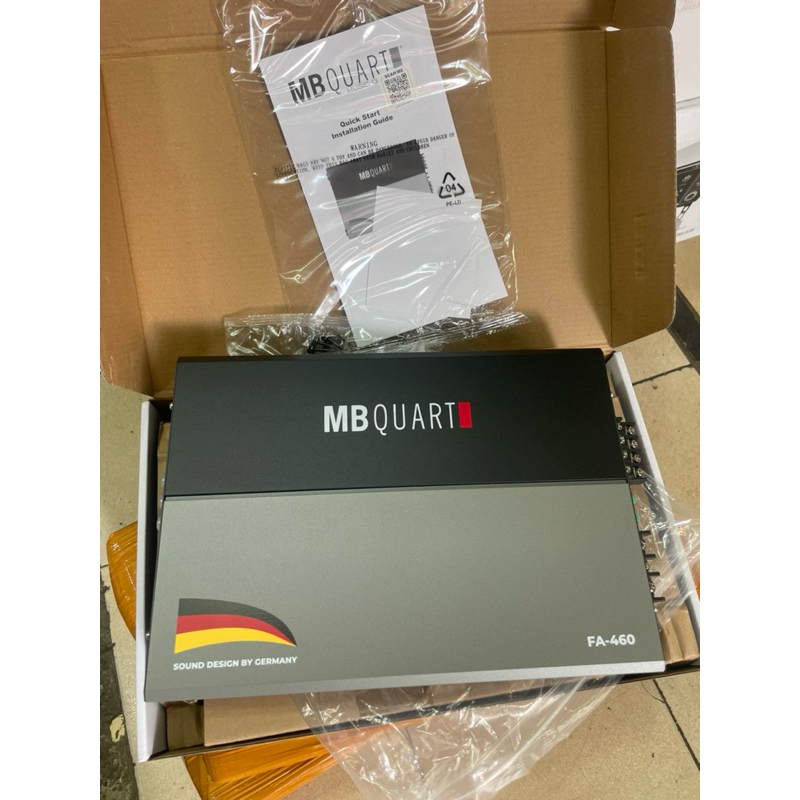 Power 4chanel MB Quart FA 460 mbquart Fa-460 sound design By Germany