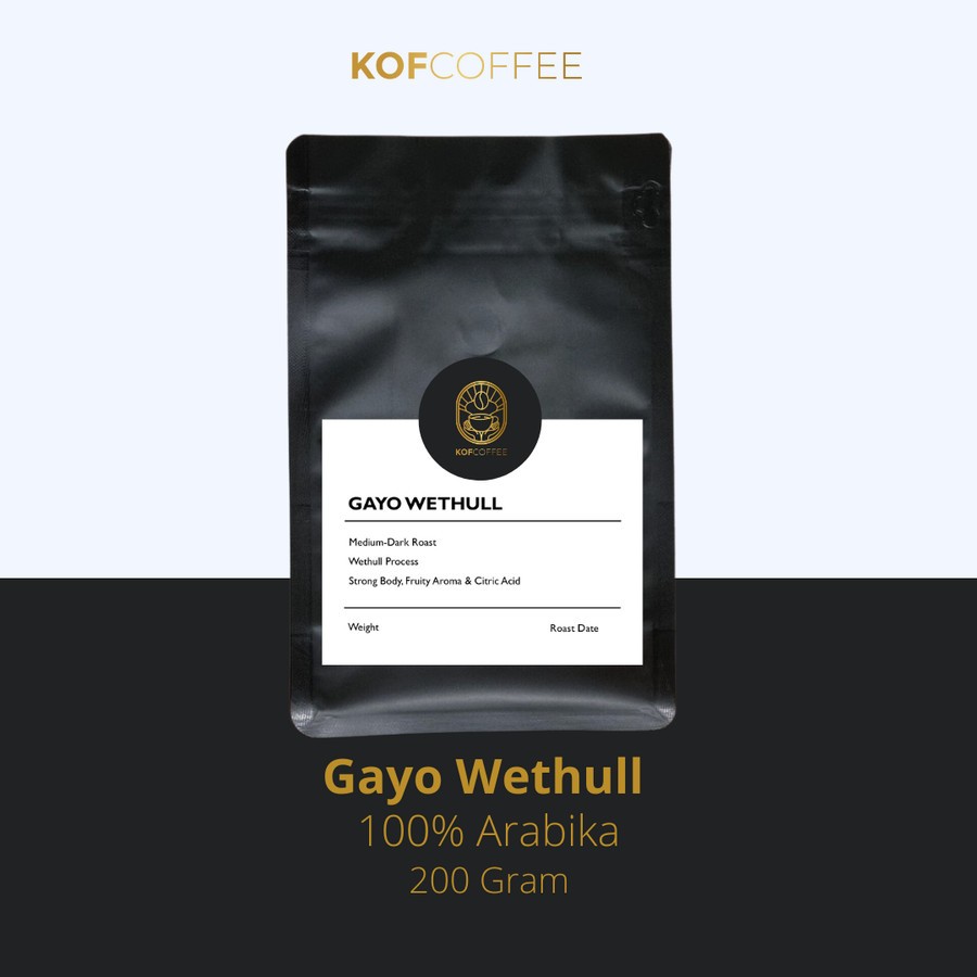 

KOPI ACEH GAYO WETHULL 100% ARABIKA ( Biji / Bubuk ) - 200 Gram