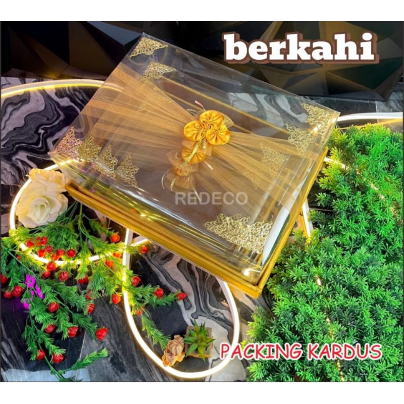 

hantaran pernikahan dan lamaran 1 box isi 4 berbagai macam ukuran besar dan kecil