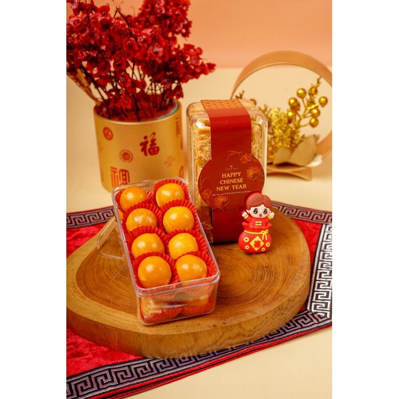 

COOKIES JAR 2 PCS - Hampers Imlek - Chinese New Year Hampers - Hampers Sinchia