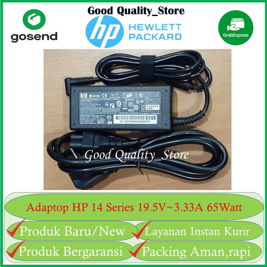 ORIGINAL Adaptor Charger Hp Pavilion X360 14-dh1xxx 14s-cf0xxx 14-cm0xxx 14-bs0xxx 13-be0xxx 19.5V 3