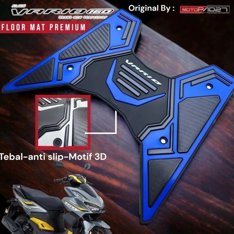 Karpet motor vario 160 Pijakan kaki vario 160 alas kaki motor vario 160