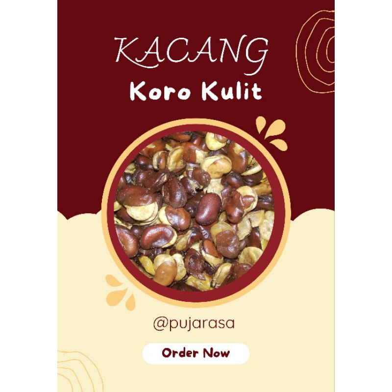 

KACANG KORO KULIT 500g