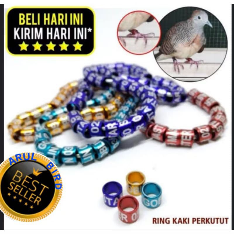 ring gelang burung perkutut