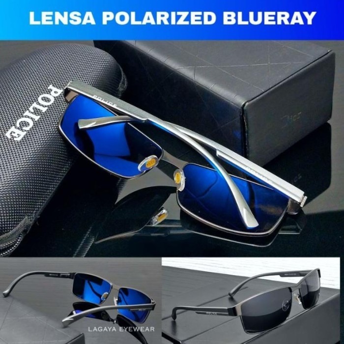 Kacamata Hitam Polarized KACA MATA ANTI DEBU ANTI SILAU UNTUK MOTOR