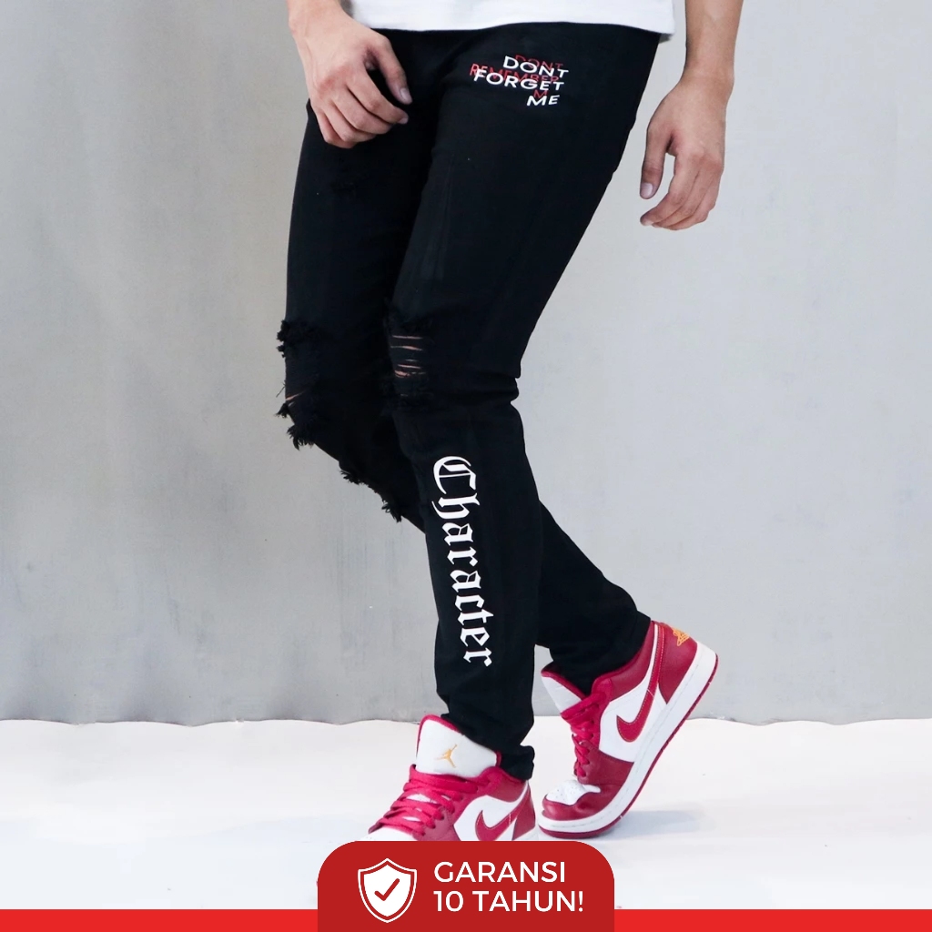 Papago - Celana Jeans Pria Skinny Slimfit Jeans - Character