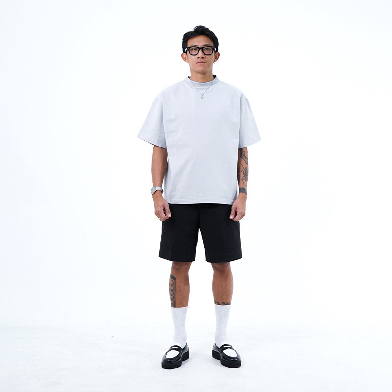 All Around Faded Boxyfit Tshirt Coin 235GSM