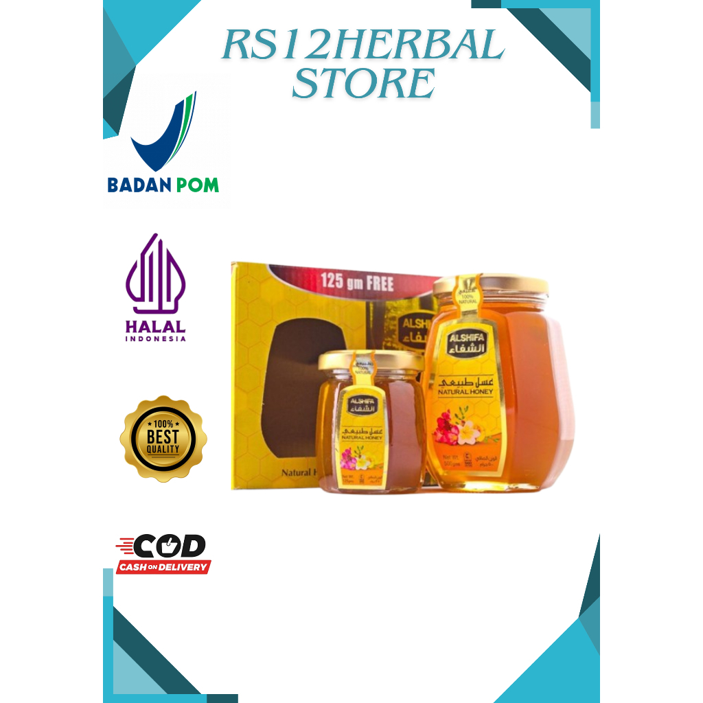 

Madu Arab Al Shifa 500gr Free 125gr / Madu Kashmir 500 free 250