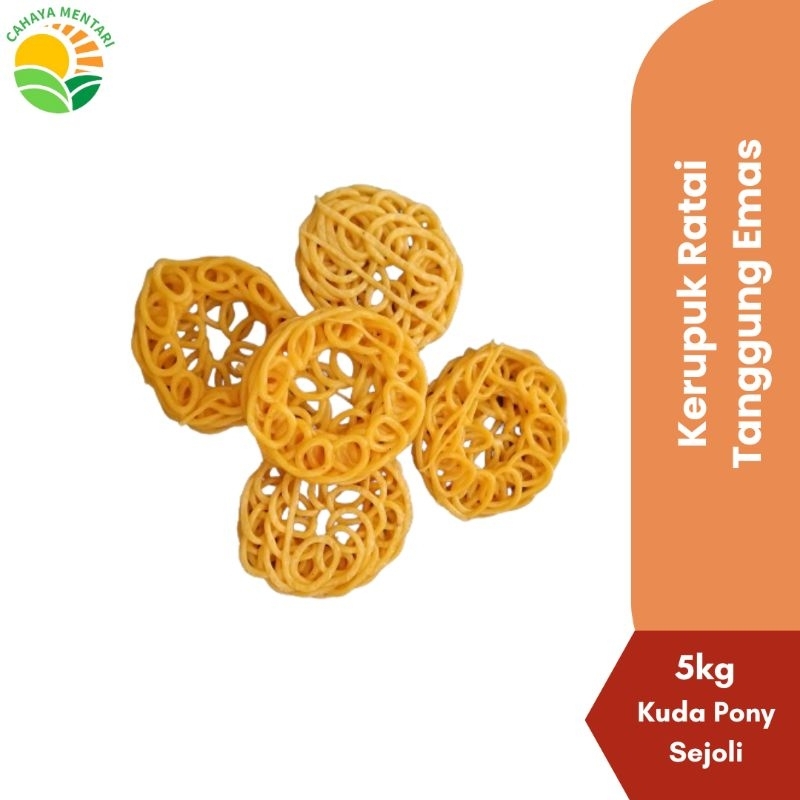 

KERUPUK RANTAI TANGGUNG 5KG KUDA PONY SEJOLI
