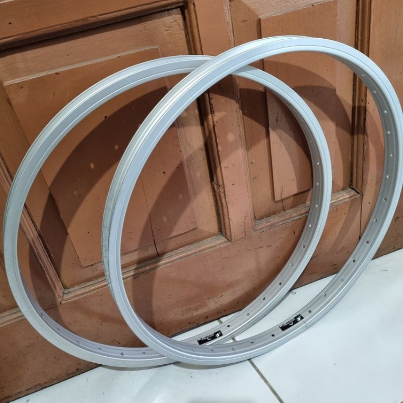 rim velg bmx 20 36h silver alloy united 2pcs.