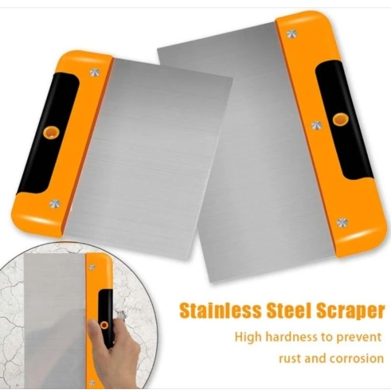 skrap dempul stainless kapi plamir tembok