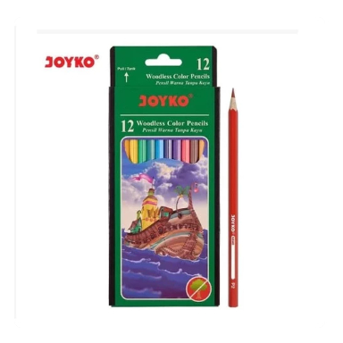 

JOYKO PENSIL WARNA 12 WARNA PANJANG