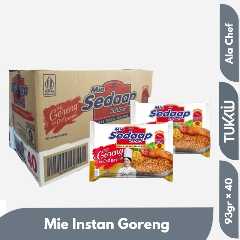 

Sedaap Mie Instan Goreng Ala Chef Devina 93gr