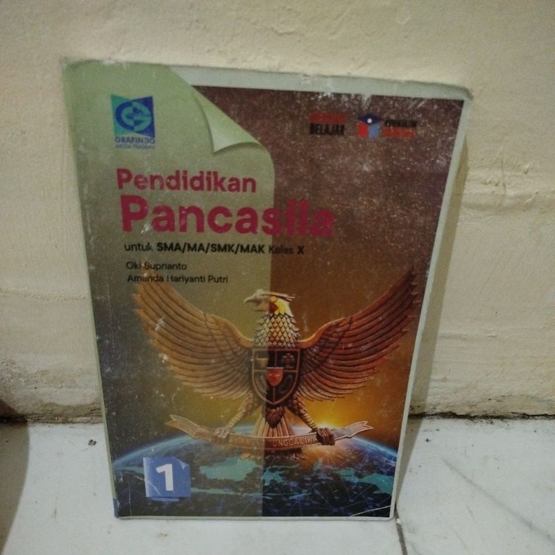 BUKU PANCASILA KELAS 10 GRAFINDO