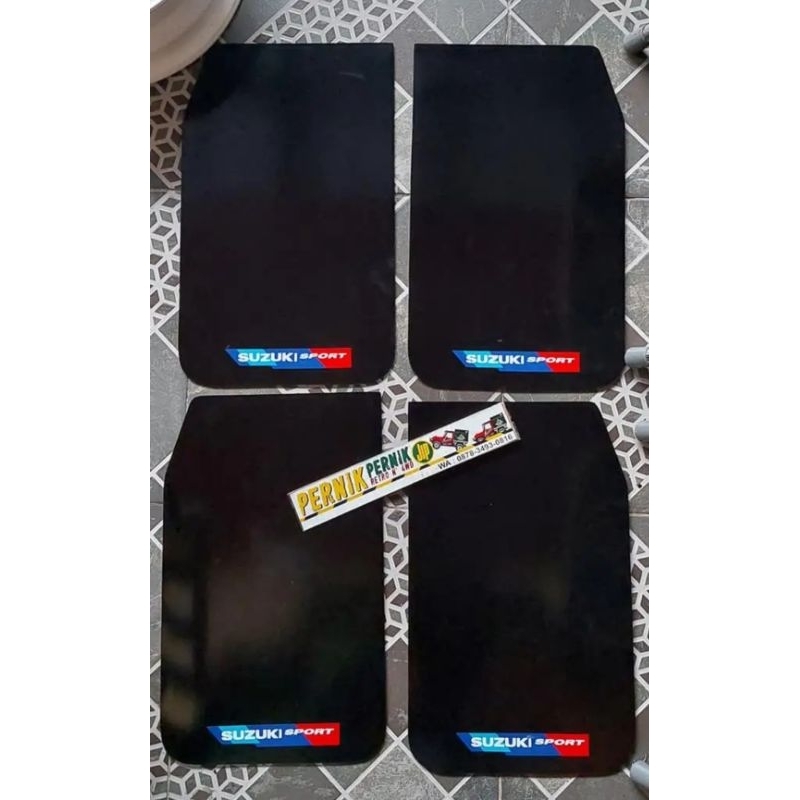 Kepet Lumpur Suzuki Sport Rally