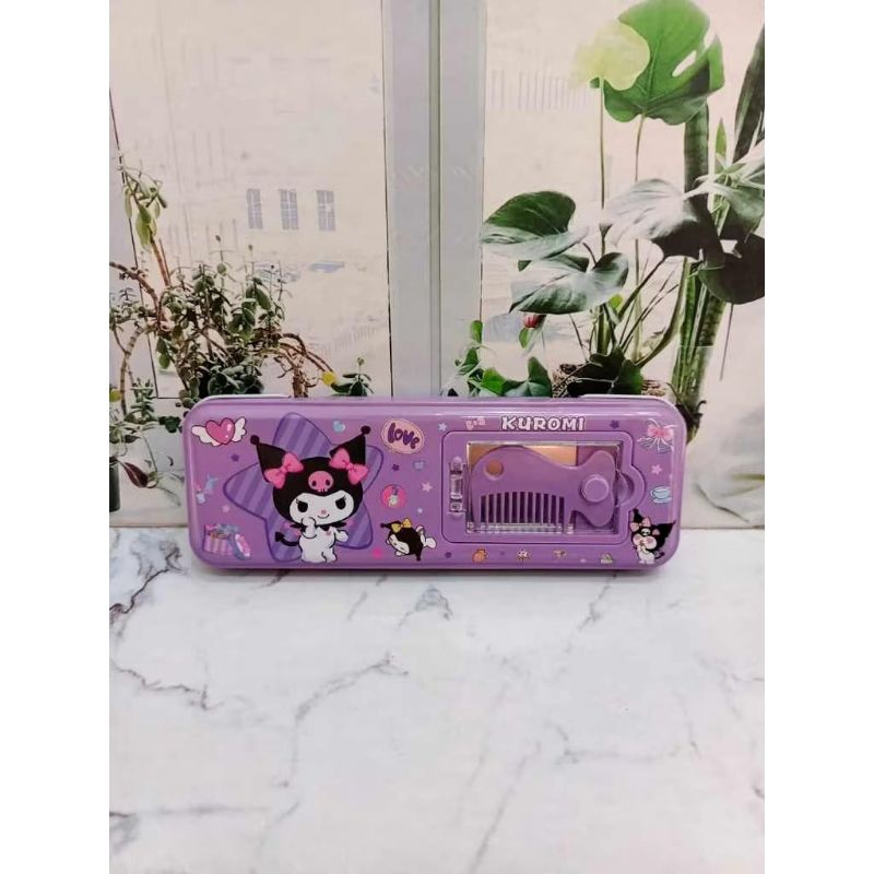 

kotak pencil cermin dan sisir