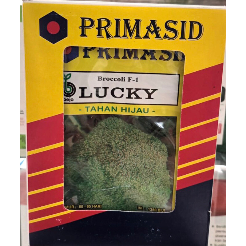 

Primasid Broccoli F-1 Lucky Bejo / benih brokoli