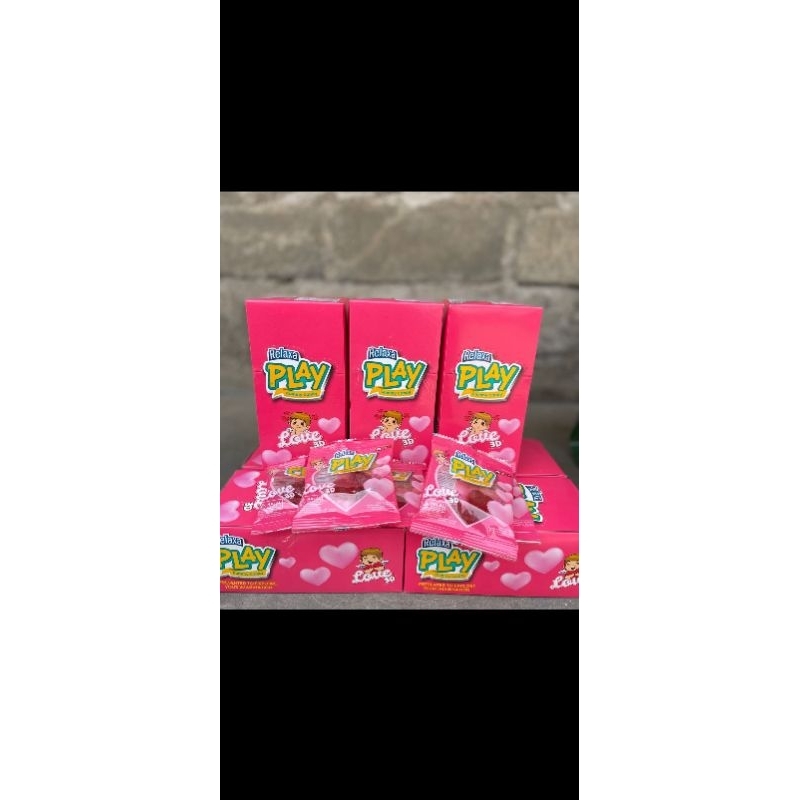

Relaxa play permen kiss dapat 3 box
