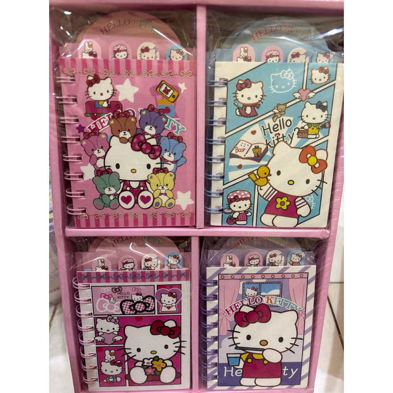 

1 BOX NOTEBOOK HELLO KITTY LIMITED EDITION ISI 24