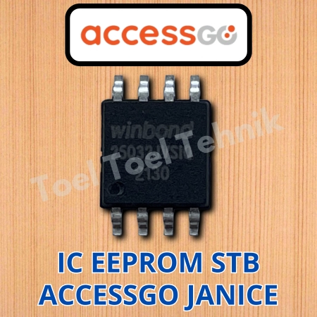IC EEPROM STB ACCESGO JANICE DVB T2 / IC EPROM SET TOP BOX TV DIGITAL ACCESGO JANICE DVB-T2