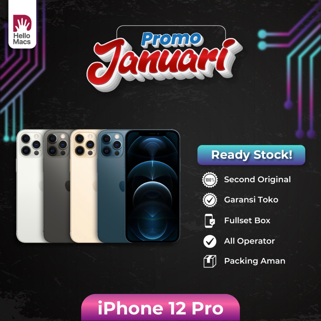 iP 12 Pro Second Original Fullset