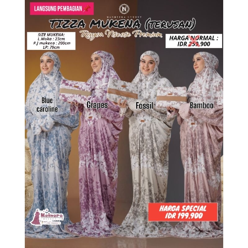 TIZZA MUKENA TERUSAN NADHEERA LUXURY