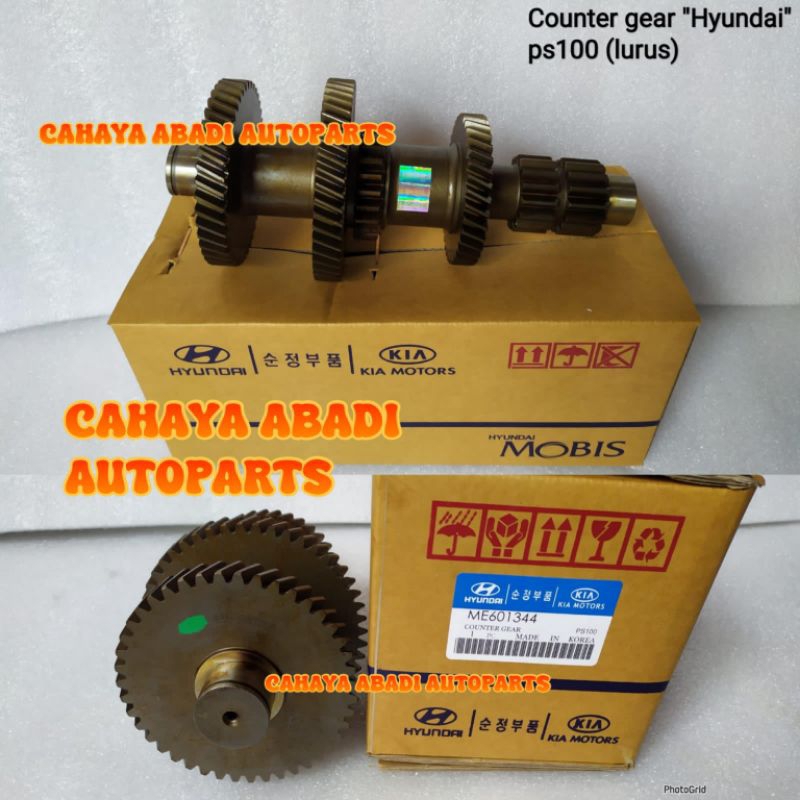 counter gear gigi susun lurus ps100 hyundai