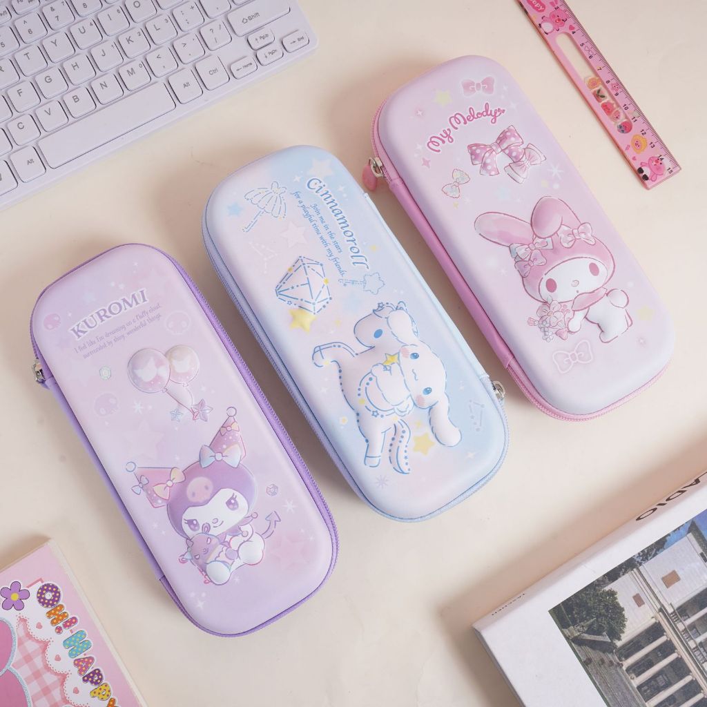 

Tempat Pensil Aesthetic 3D Tempat Pensil Anak Waterproof Kotak Pensil Alat Tulis Sekolah