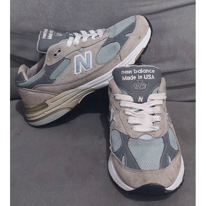 Sepatu Second New Balance NB 993 USA MR993GL Size 40.5