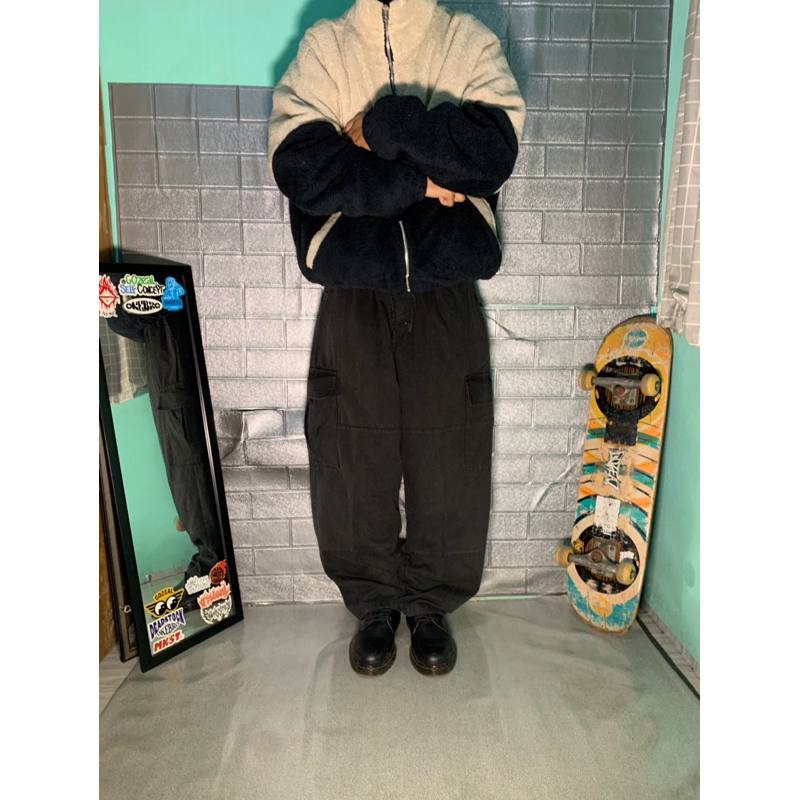 Fun Da Mentalist Baggy Cargo Black