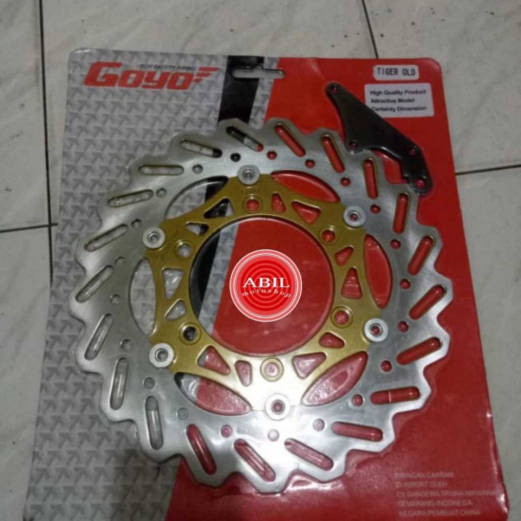 piringan cakram depan tiger lama megapro ukuran 300mm