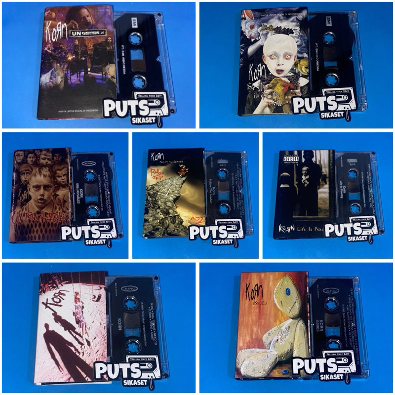 Kaset Pita Korn - Berbagai Macam Album