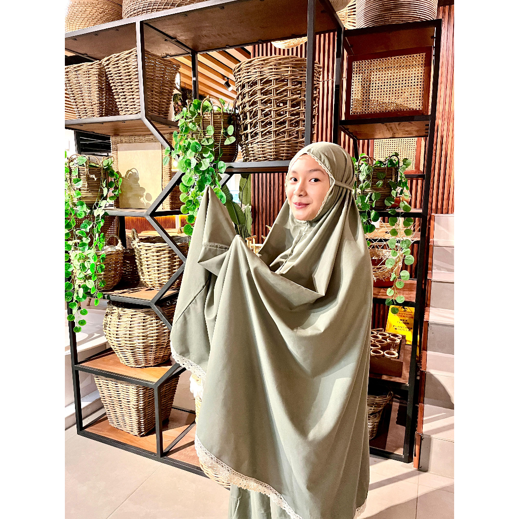 Mukena Katun Premium Jumbo Bahan Adem 2025