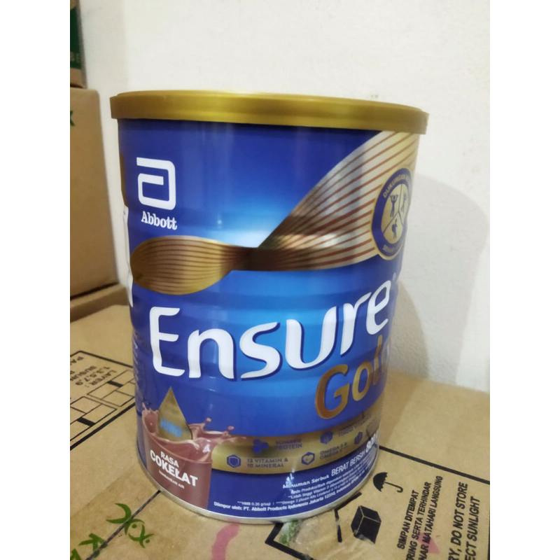 

ENSURE Gold HMB - Coklat 800 gram - Susu Nutrisi Dewasa Rendah Laktosa