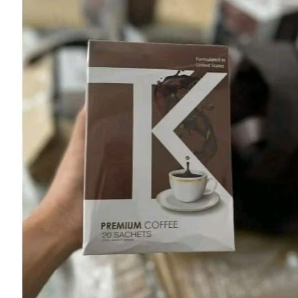 

TK premium coffee 1 box isi 20 sachet / slimming coffee / kopi diet ( kemasan baru dari Vshou kopi )