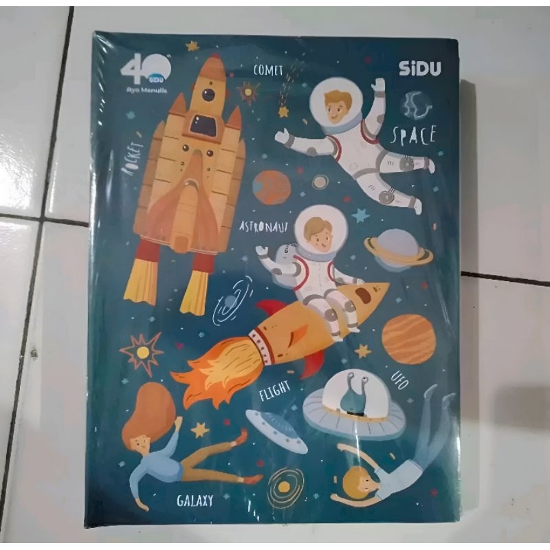 

buku tulis sidu astronaut edition 38lbr