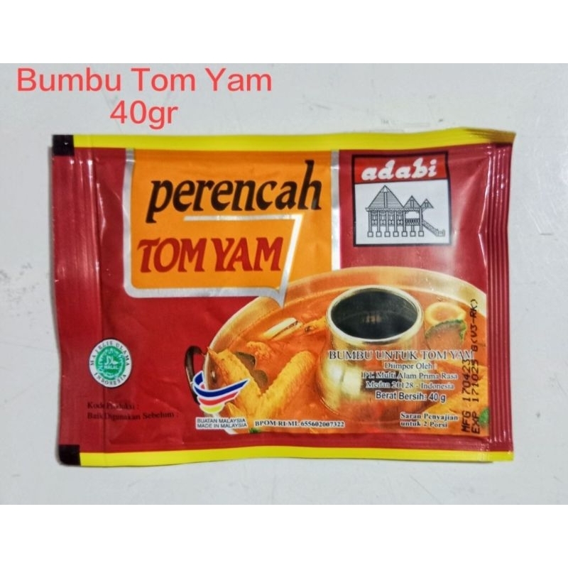 

Bumbu Tom Yam Adabi 40 Gram