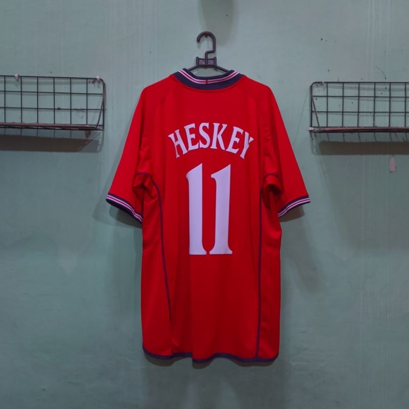 England Away World Cup 2002 Reversible Original Jersey