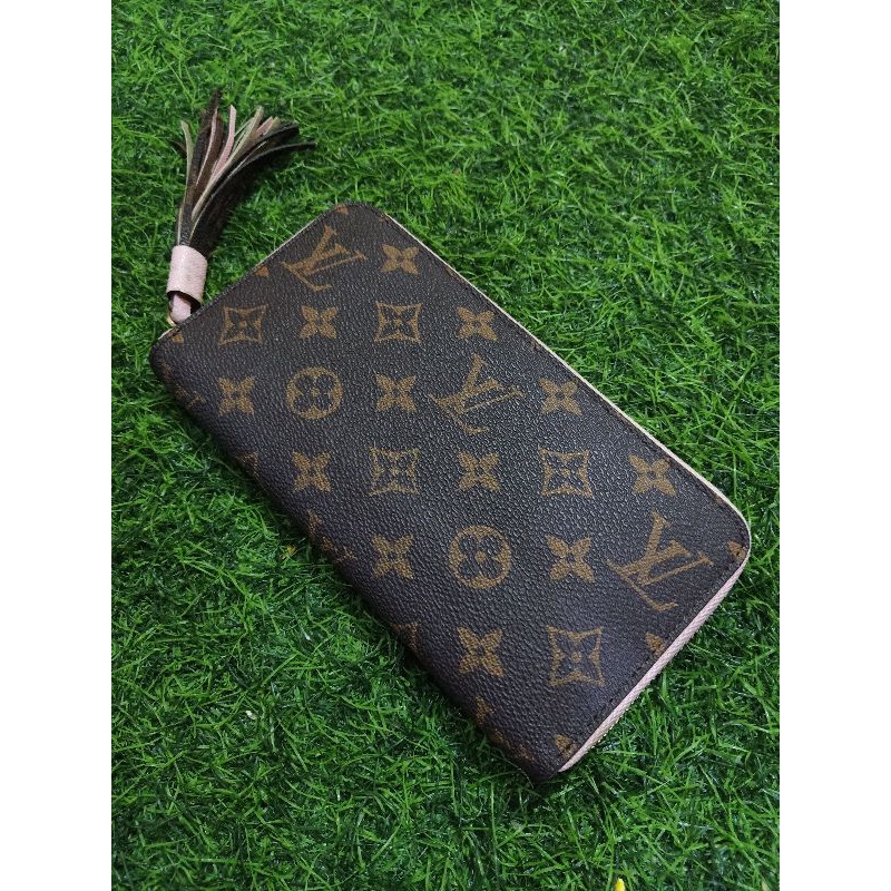 Dompet LV Zippy Wallet Rose Valerine with Tassel 2013 Preloved