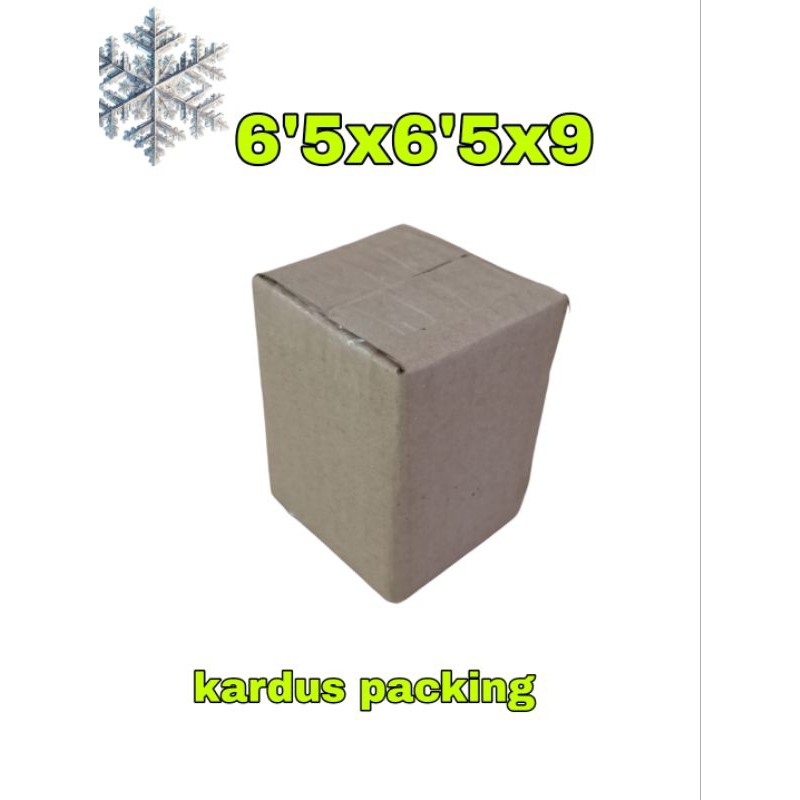 

kardus packing UK 6,5x6,5x9 kardus kecil kardus besar
