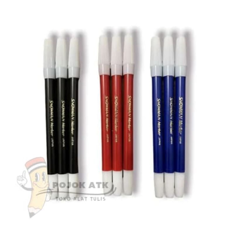 

Spidol Warna Hitam Biru Merah Snowman PW-1A