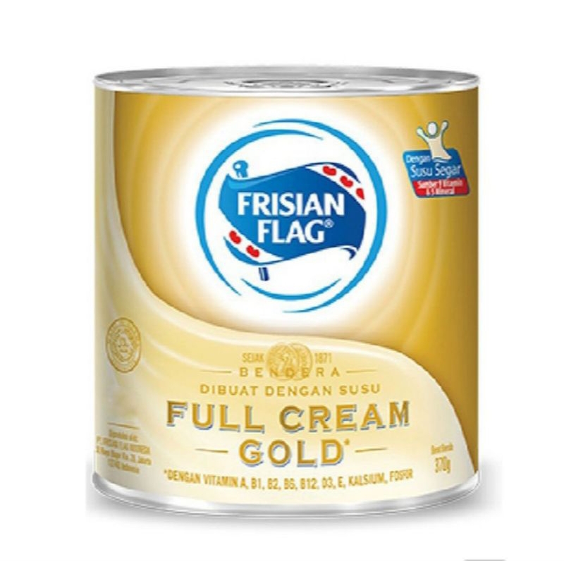 

Frisian flag kental manis full cream gold / kental manis putih 370 gr