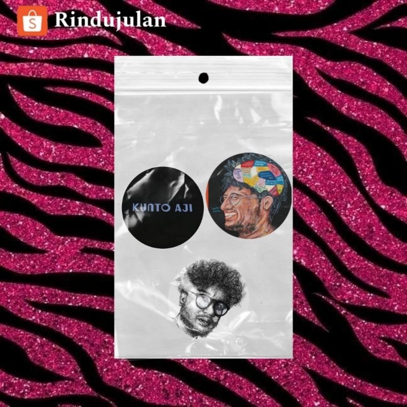 Kunto Aji pin button set