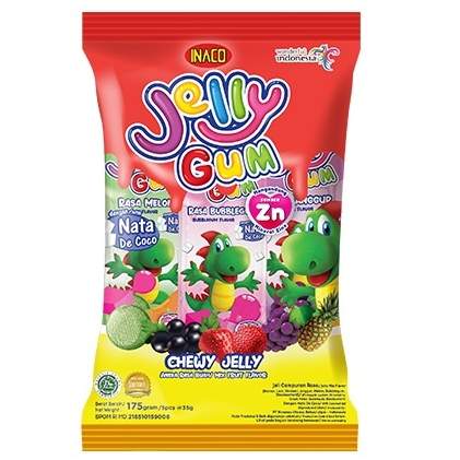 

INACO JELLY GUM CHEWY JELLY 175 GR