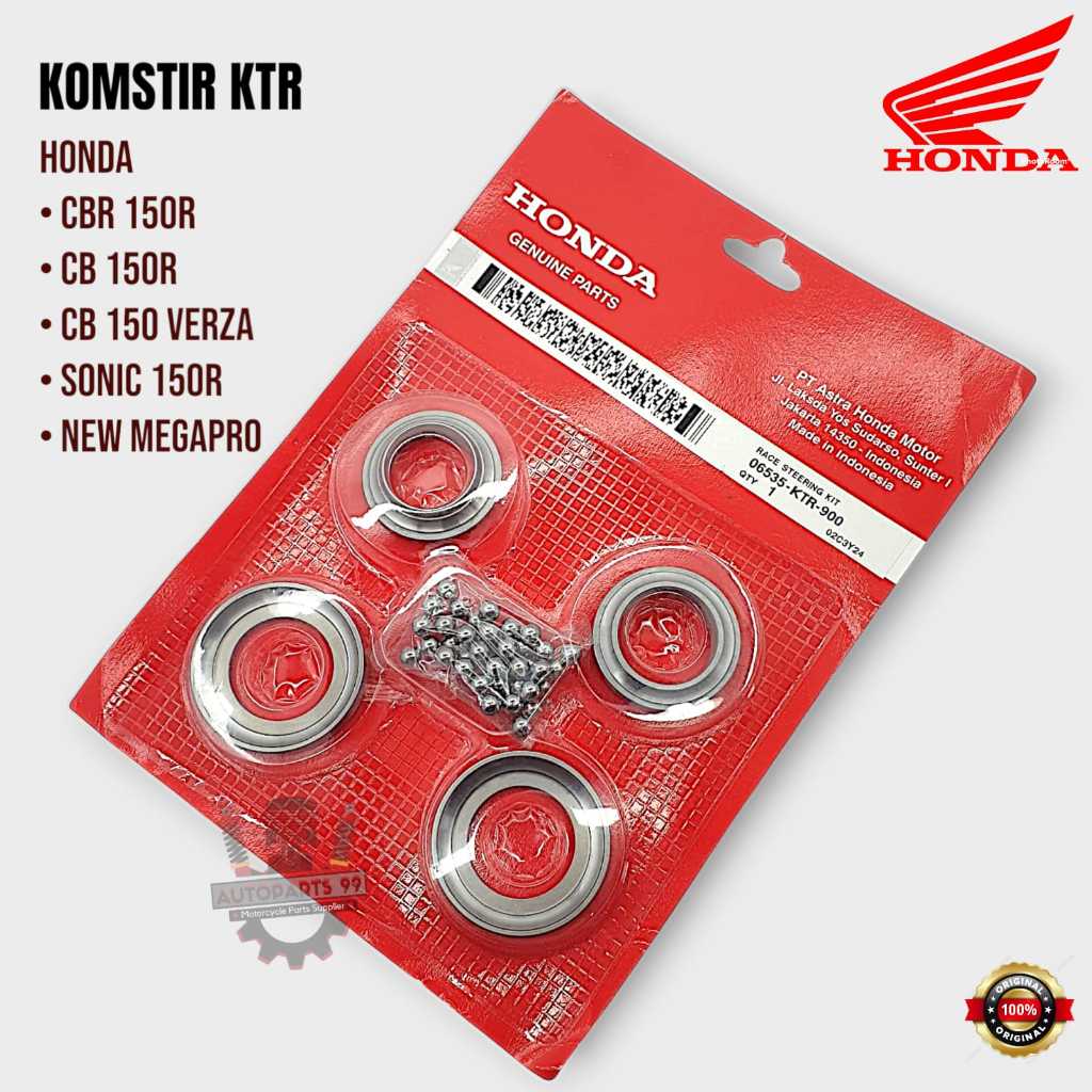 Comstir Honda CBR 150R Megapro Mono CB 150R Verza 150 Sonic 150R Original Komstir KTR Kones CB 150R