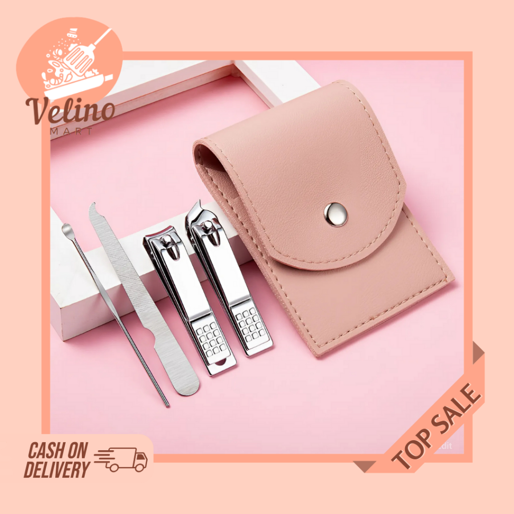 Gunting Kuku Set 4in 1 / 4in1 Nail Set Manicure Pedicure / Perawatan Kuku / Nail Art