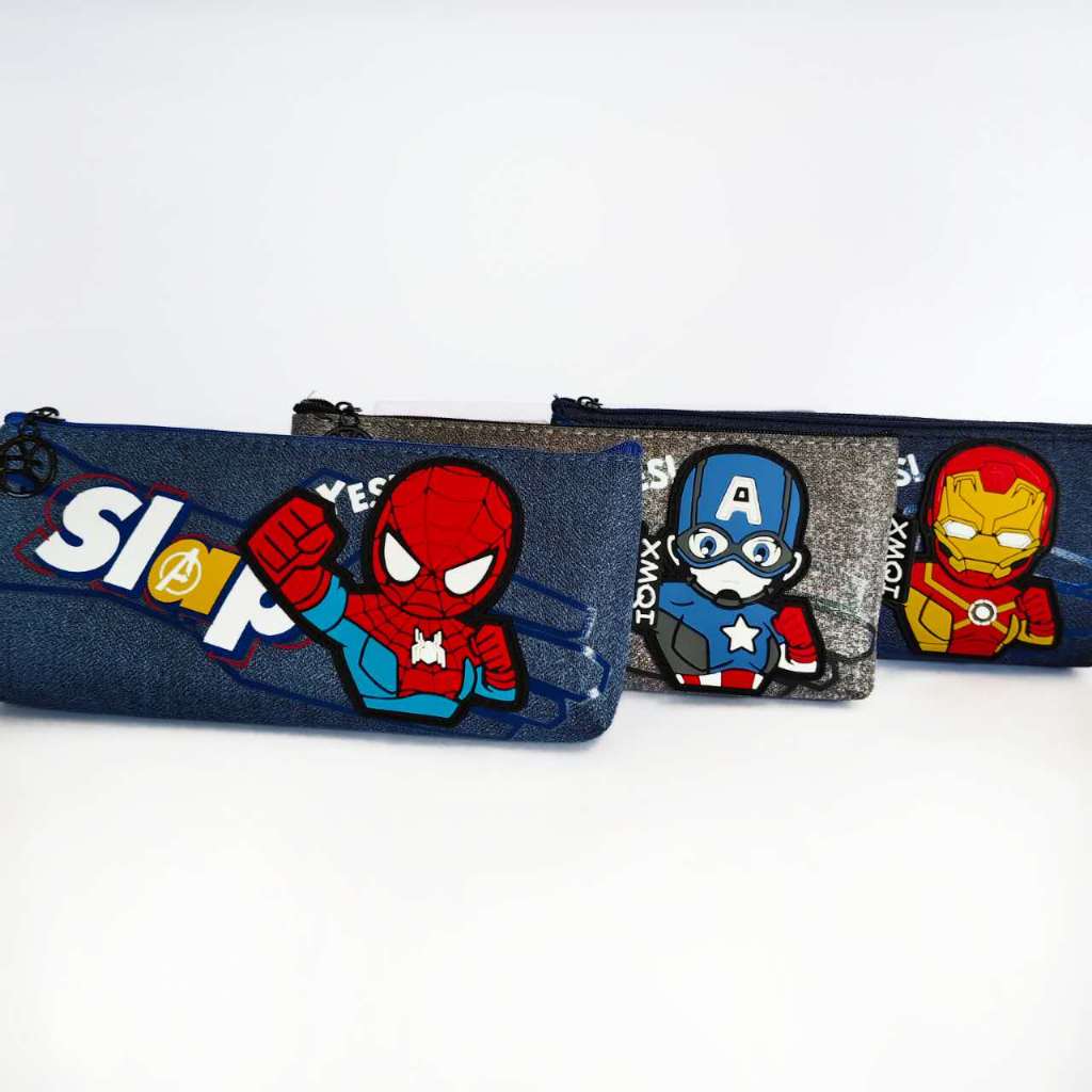 

PANDASHOP Kotak Pensil Super Hero Kotak Pensil Avenger Anak Cowok