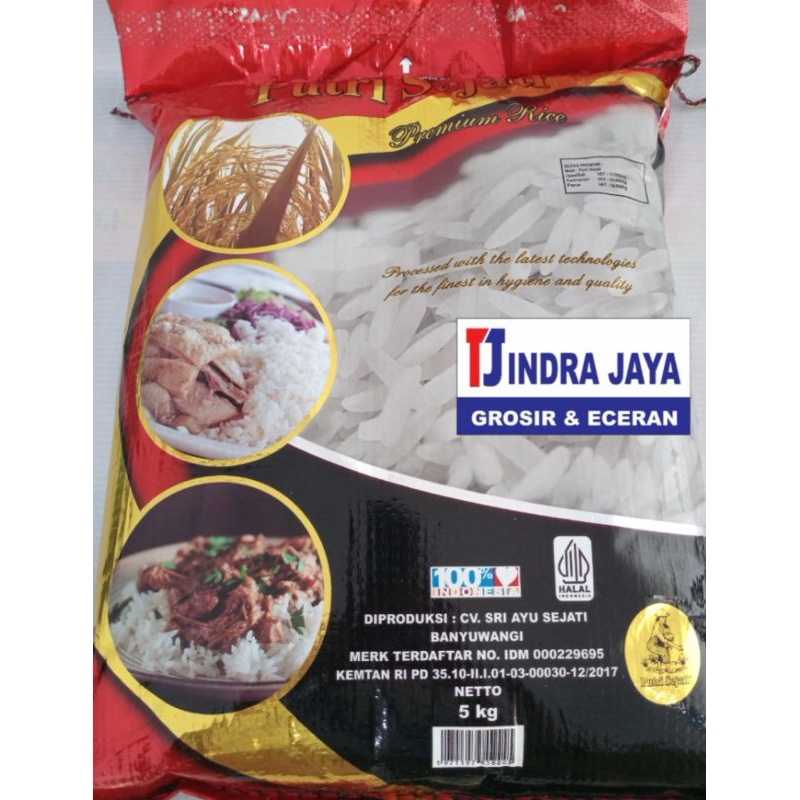 

BERAS PUTRI PREMIUM 5KG BERAS MURAH BERAS BERKUALITAS BERAS PULEN
