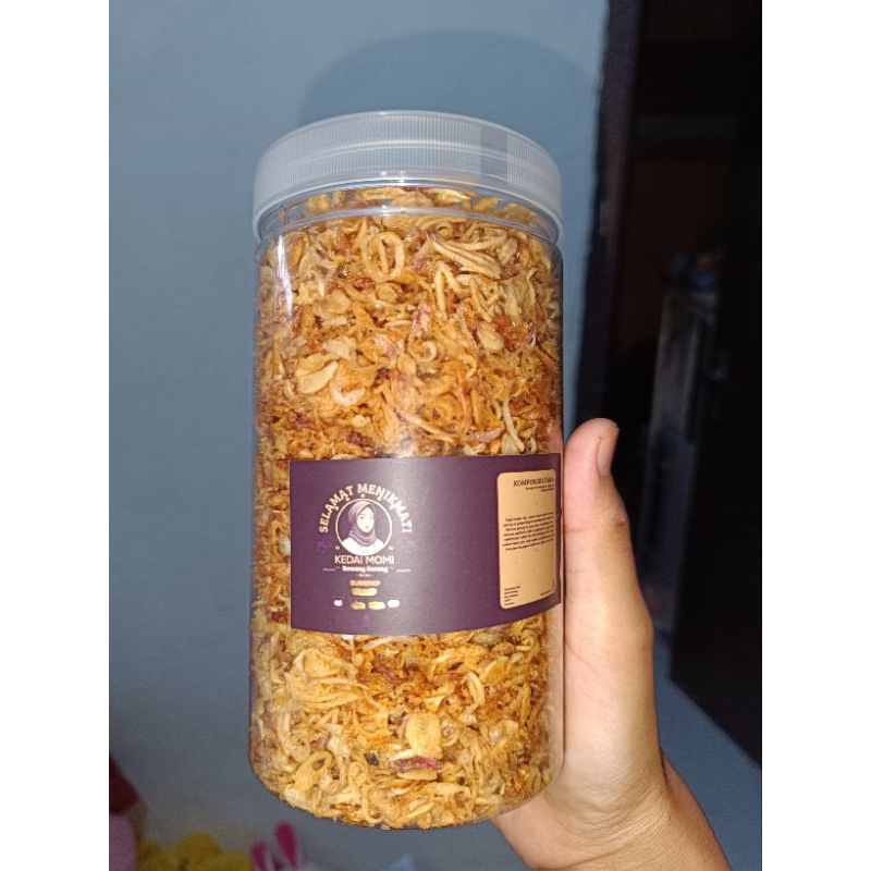 

Bawang Goreng Sumenep Toples Besar isi 300gr